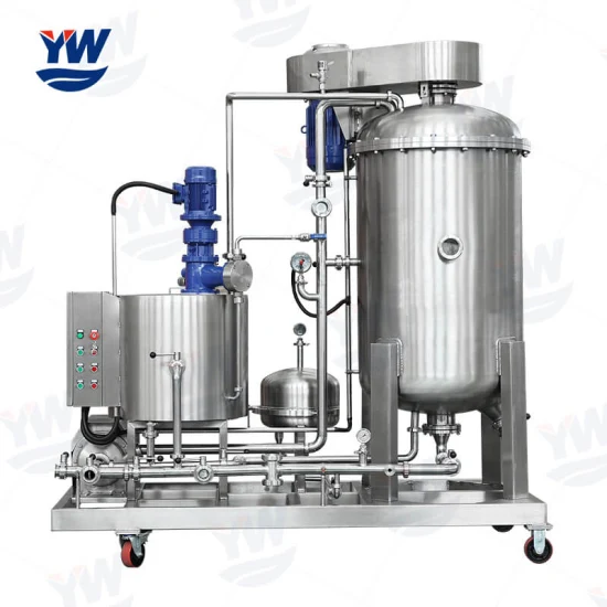 PLC Control Automatic Diatomaceous Earth Filter Equipment for Beer and Sugar Syrup Filtration Diatomite De Filter